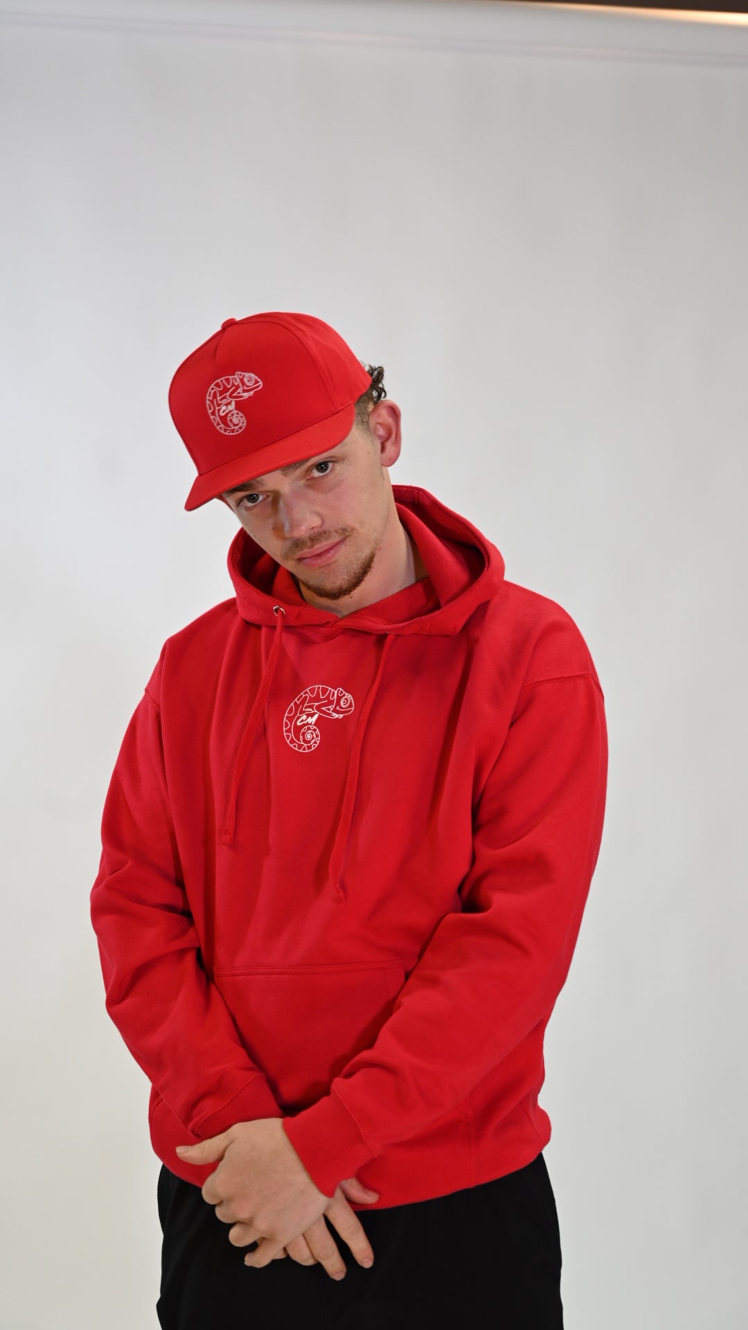 Hoody - Red/White